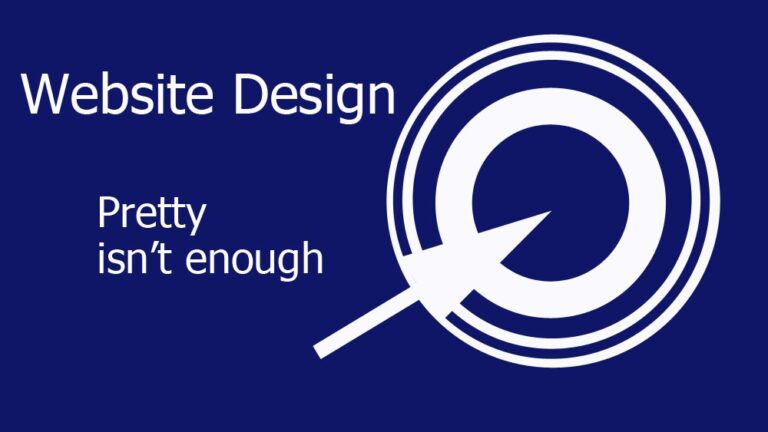 Website Design - When pretty fails