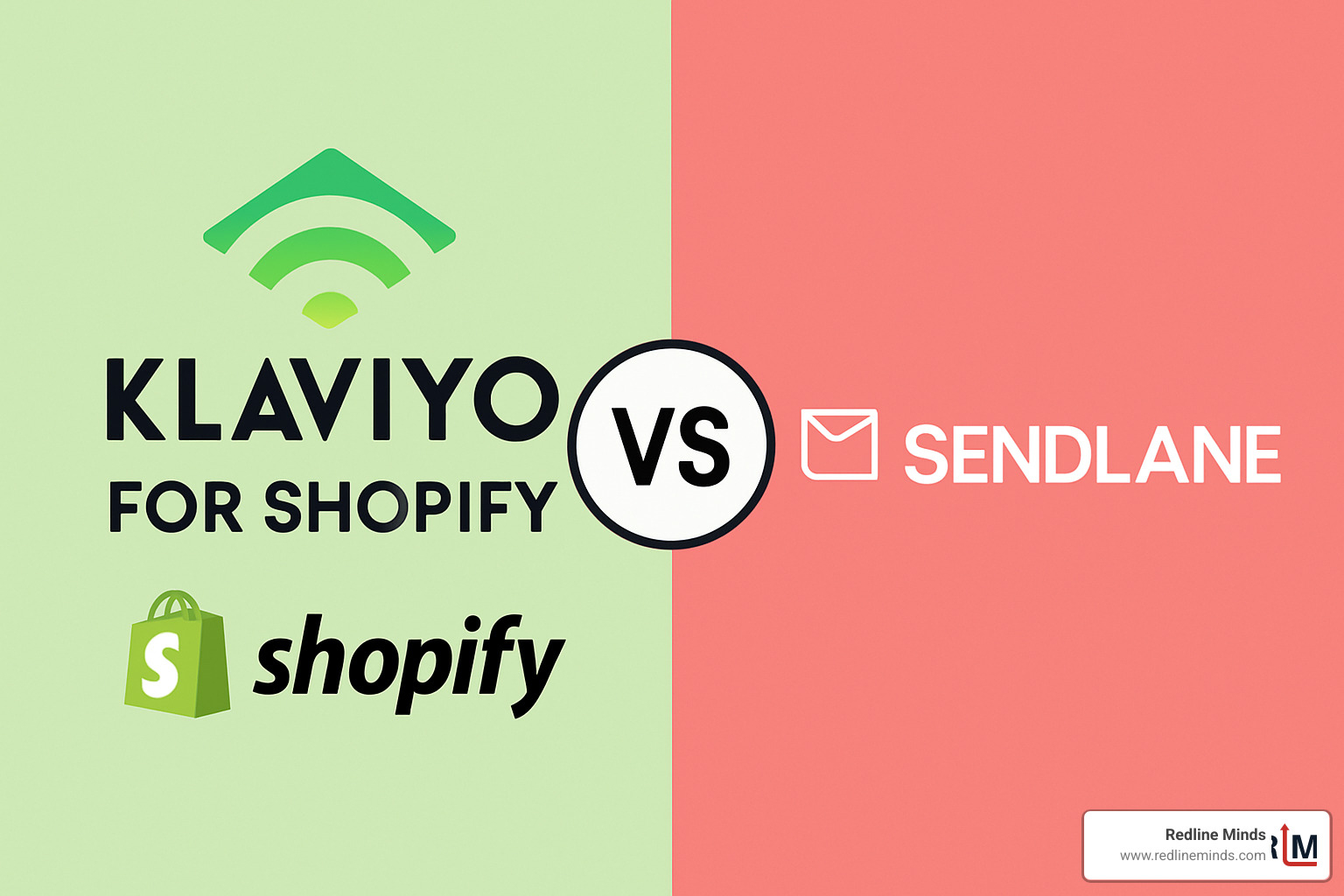 shopify email marketing dashboard - klaviyo for shopify vs sendlane