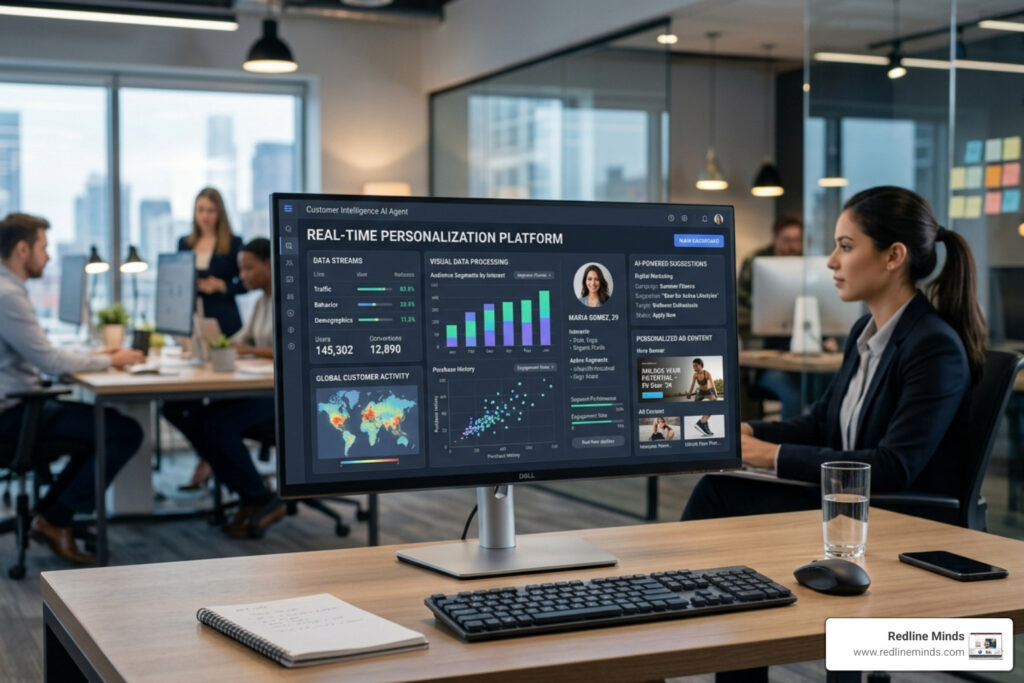 AI agent processing customer data for real-time personalization - digital-marketing optimization tools